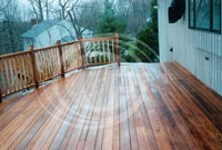 Wood Deck After Cleaning